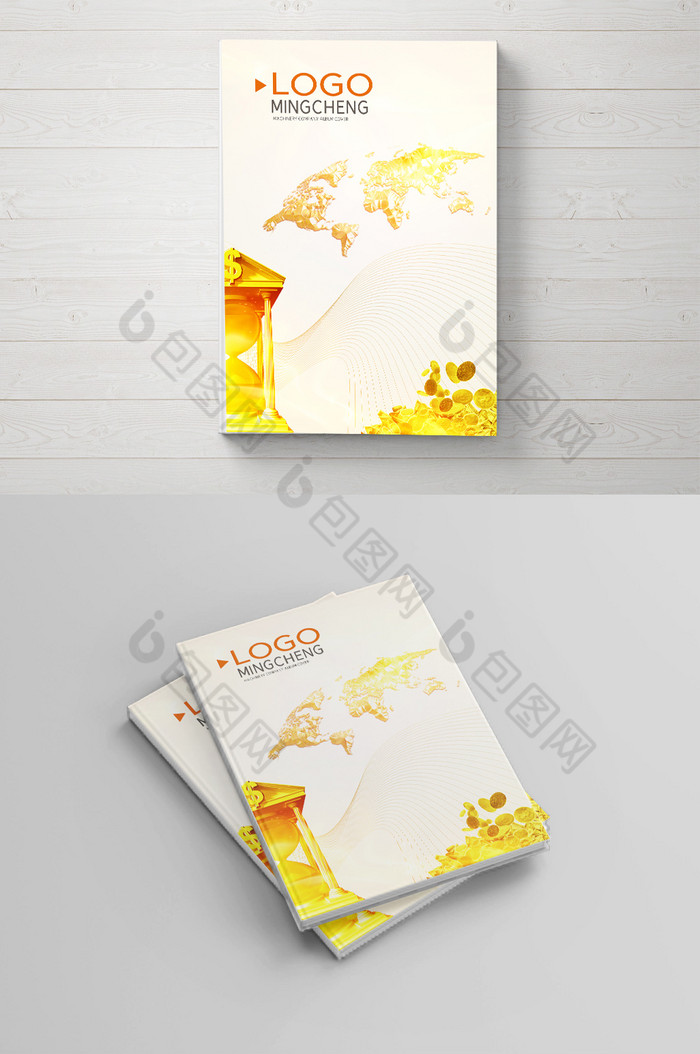 金色招商画册企业画册公司画册模板图片图片