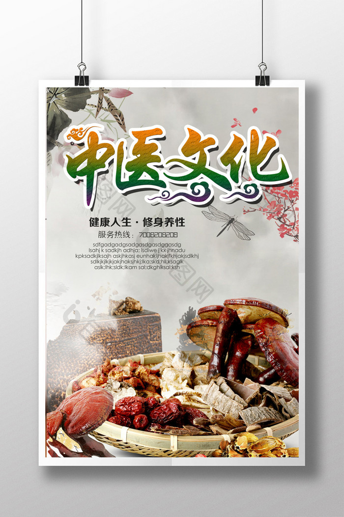 中医文化海报