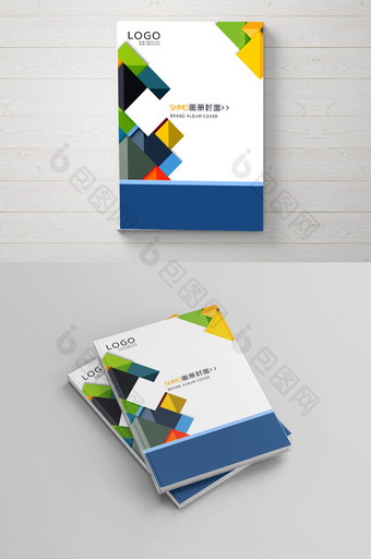 商务科技画册封面设计图片