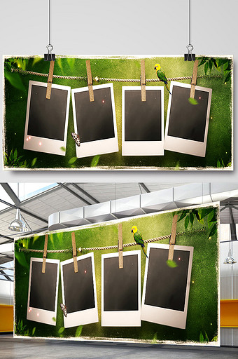 照片展板