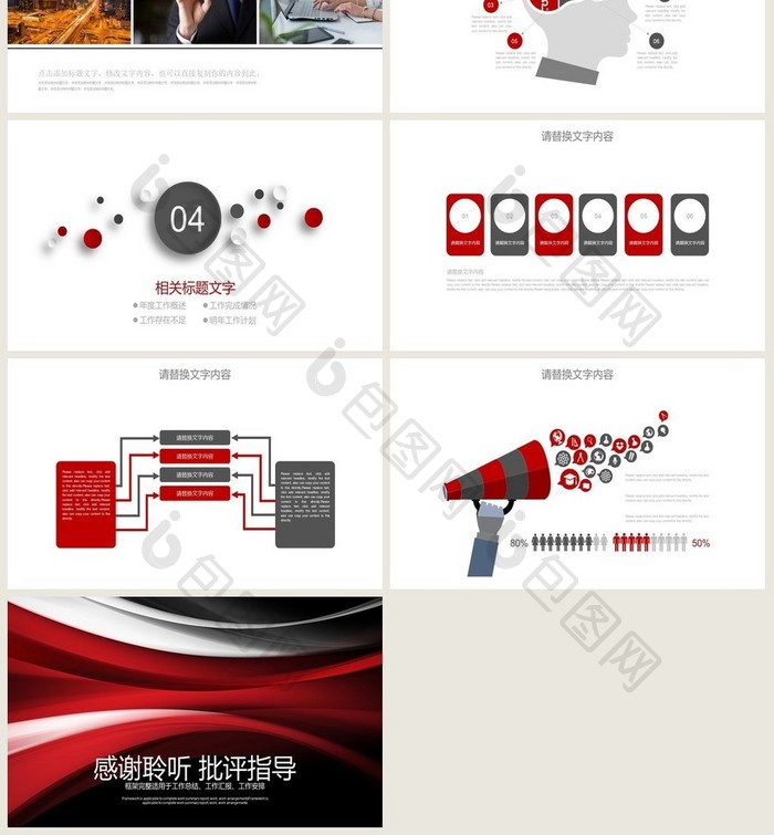 商务述职 汇报计划 业绩报告 新年计划