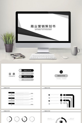 策划书 商务计划书 活动 PPT模板