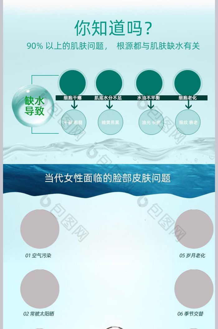 数码美容仪蒸脸器详情页设计