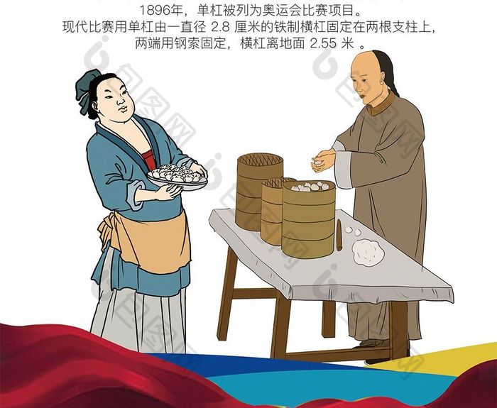 中华美食宣传海报