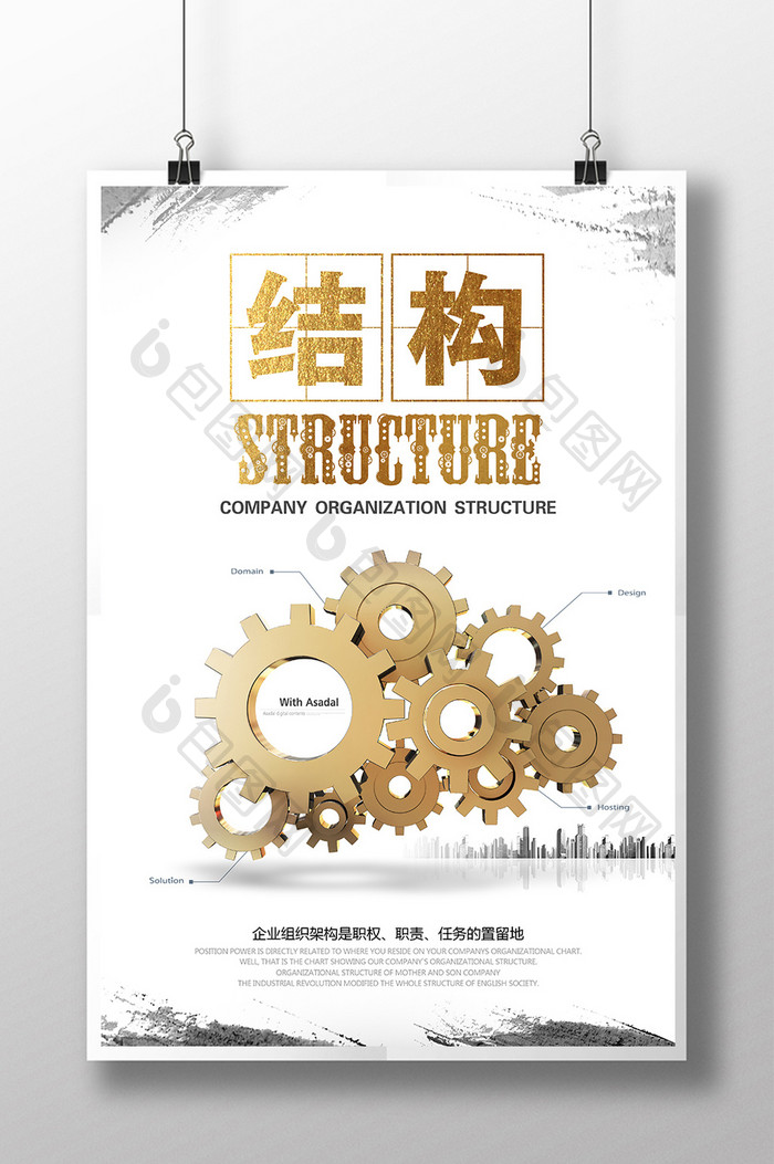 企业组织结构挂画