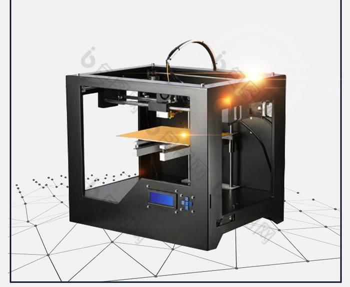 的3d打印機圖片素材免費下載,本次作品主題是廣告設計,使用場景是海報