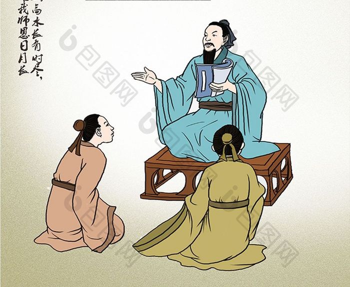 尊师校园文化挂画