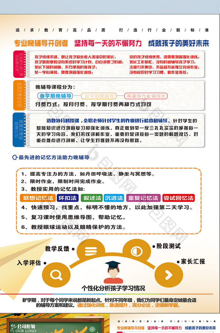 托管班宣传单