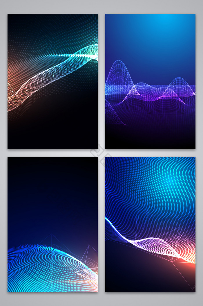 科技线条背景图
