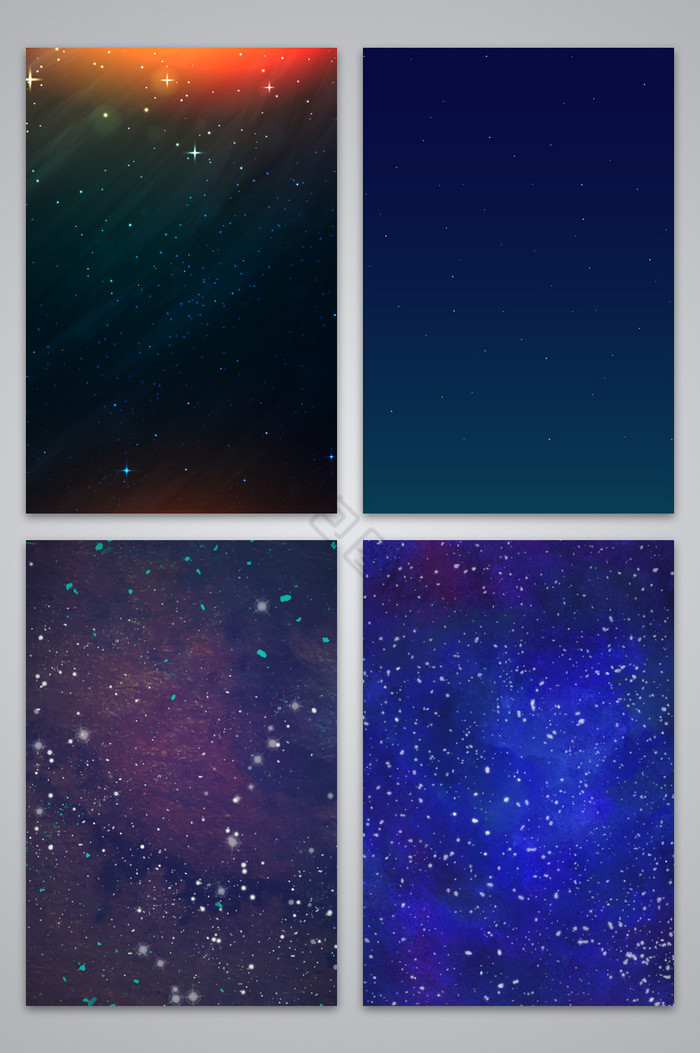 夜空星星图图片