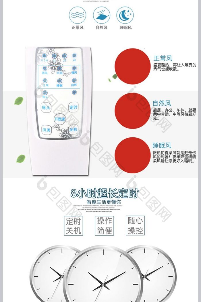 家用电器电风扇产品描述详情