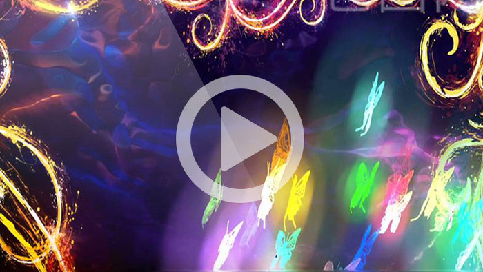 印度图腾芭蕾舞蹈背景视频素材LED背景