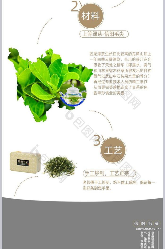 毛尖红茶茶叶详情页