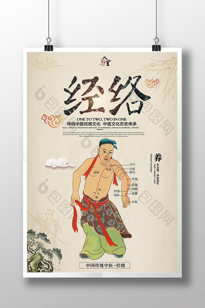 包图网提供精美好看的中医经络展板素材免费下载,本次作品主题是广告
