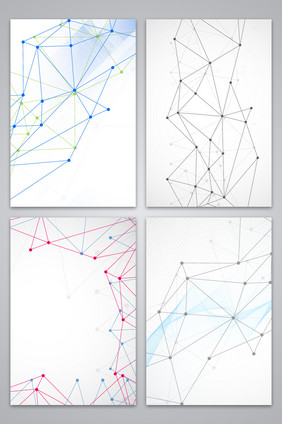 科技线条海报背景图