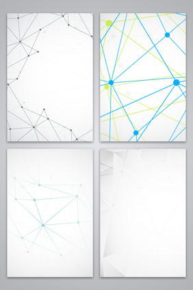 线条科技海报背景图