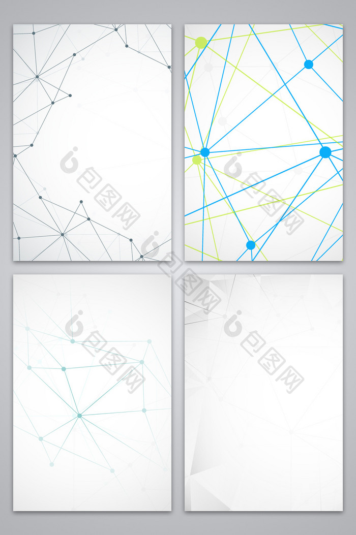 线条科技海报背景图