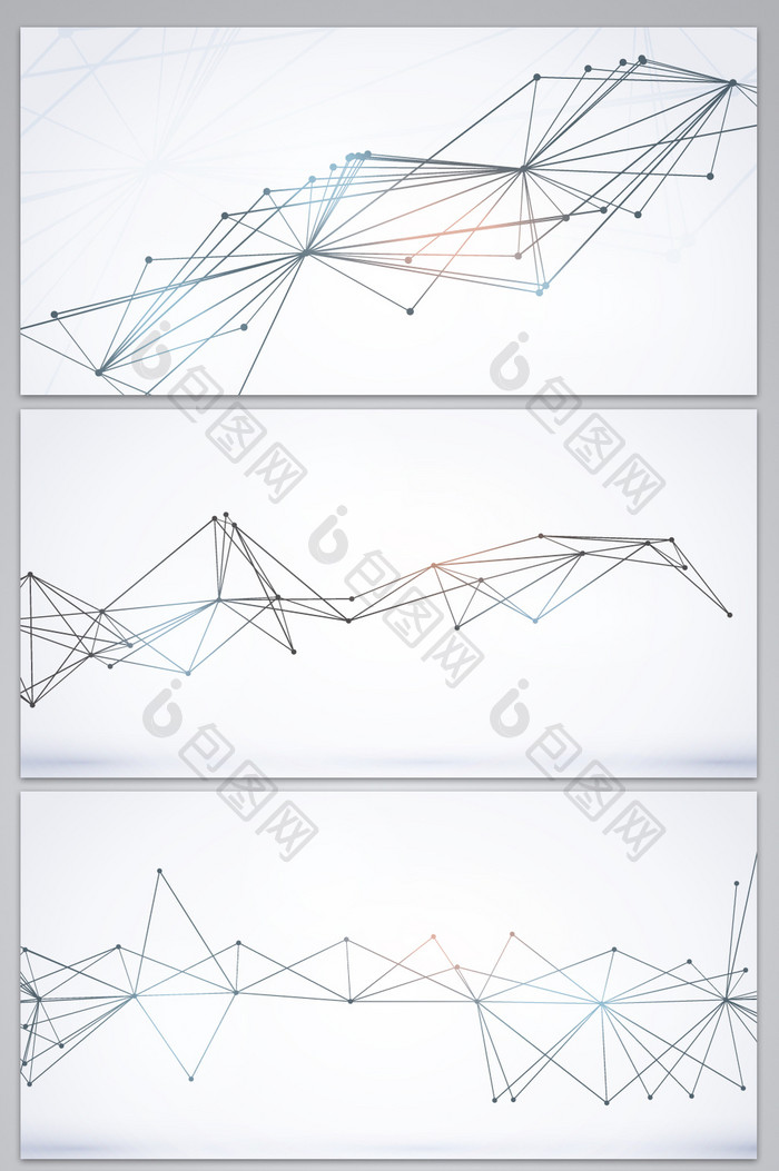 科技线条海报背景图