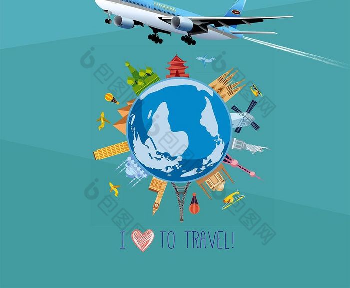 环游世界旅行图片