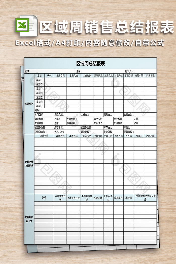 seo周报表 包图网