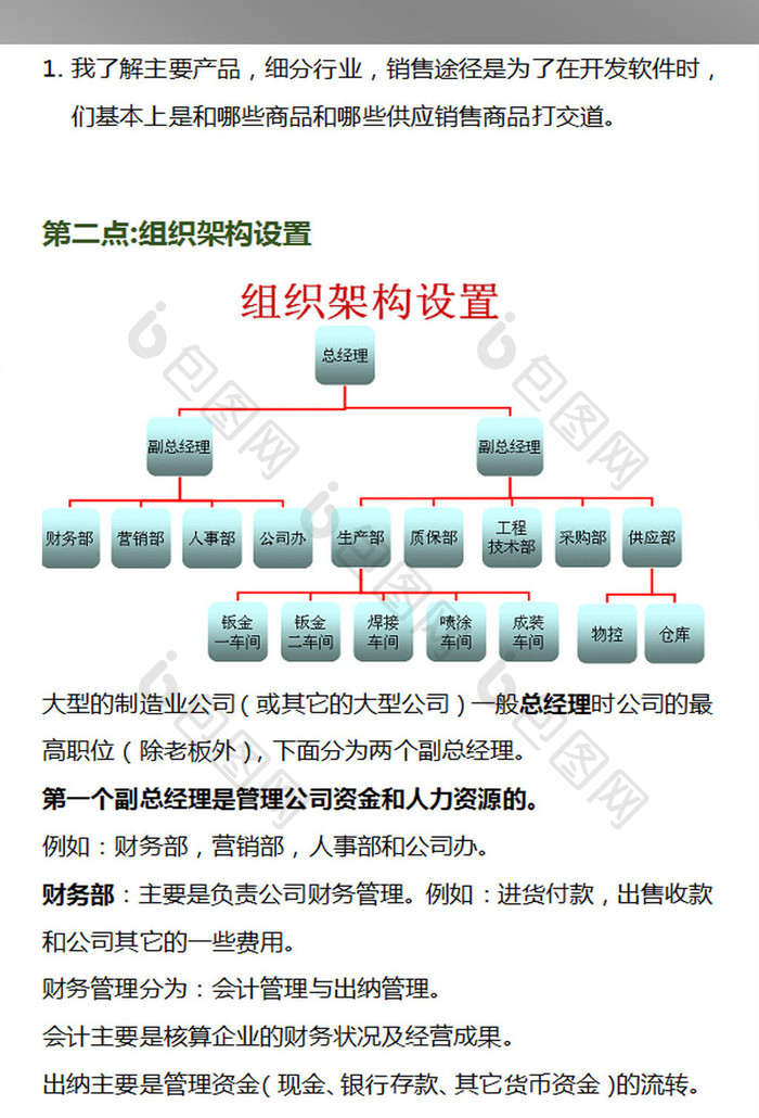 制造型企业运作流程