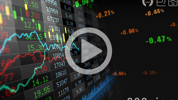 金融科技股票大盘黄金视频素材