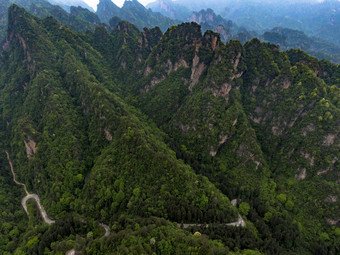 湖南张家界山川地貌