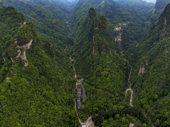 湖南张家界山川<strong>地貌</strong>