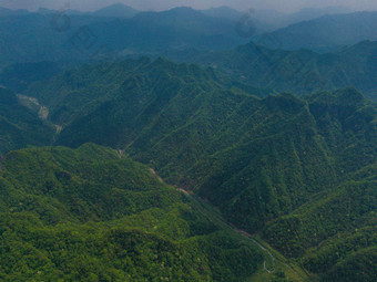 湖南张家界山川地貌航拍