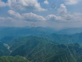 湖南张家界山川地貌航拍