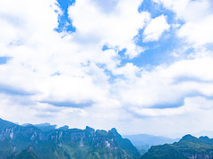 自然风景巍峨大山高山