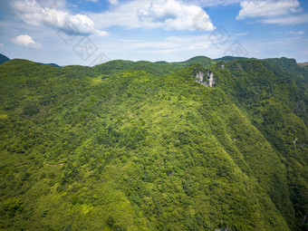 <strong>祖国</strong>壮丽山河蓝天白云青山森林摄影图