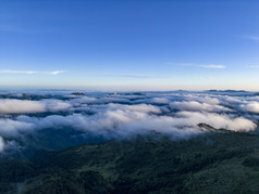 大自然高山云海湖北神农顶5A景区