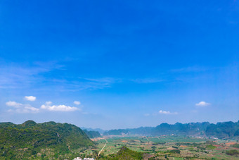 广西崇左<strong>山水</strong>风光左江雨花石景区<strong>航拍</strong>