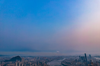 广西柳州城市风光航拍