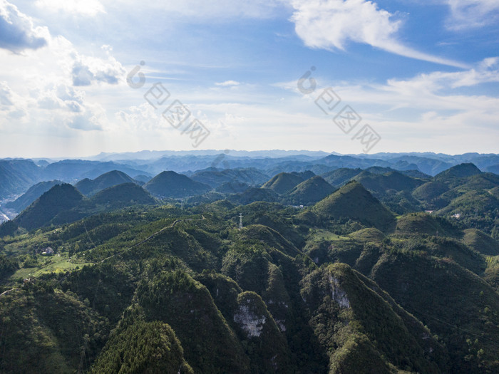 贵州山川河流哈斯特地貌