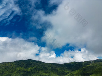 湖北神农架5A景区航拍风景摄影图
