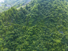 湖北新山水上公路山川自然风光航拍摄影图