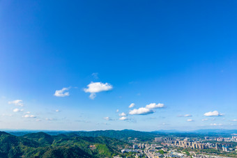 湖南怀化城市建设高楼航拍