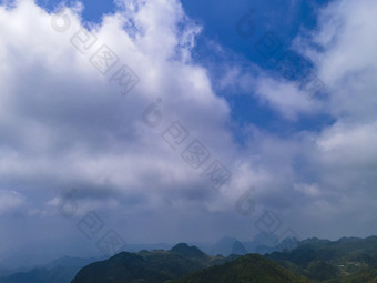 湖南张家界高山山川地貌