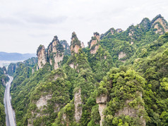 湖南张家界奇山山川