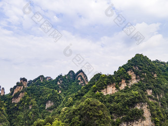 湖南张家界奇山山川