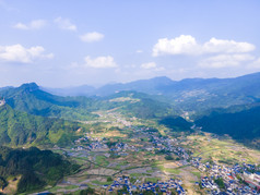 湖南张家界天门山5A景区航拍摄影图