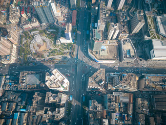 湖南长沙城市风光交通航拍摄影图 (201)