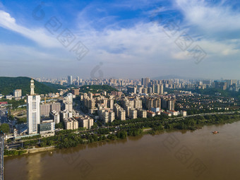 湖南长沙河西城市建设