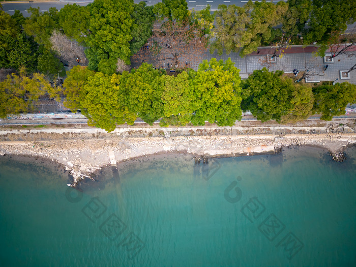 湖南长沙湘江风光带沿江大道交通航拍包图企业站