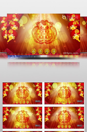婚礼庆典背景