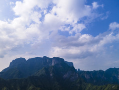 山川丘陵美丽向乡村农业种植航拍摄影图