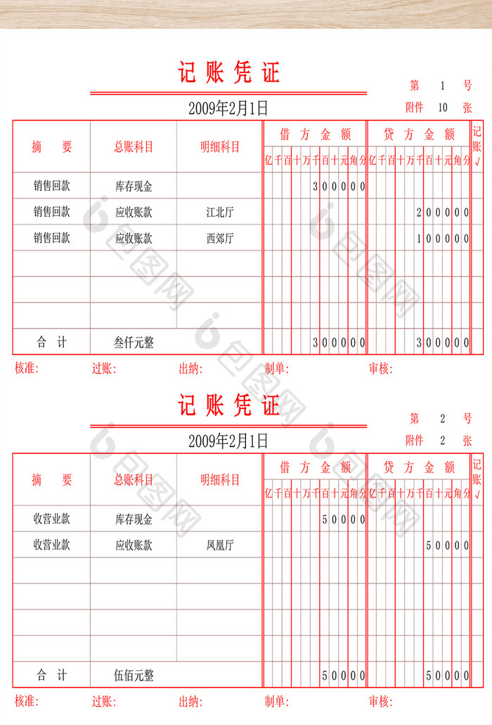 新准则下凭证录入自动生成财务报表-八联