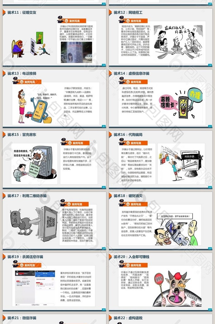 預防電信詐騙網絡詐騙公安警察派出所ppt